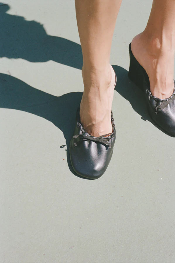 Wedge ballet flats best sale