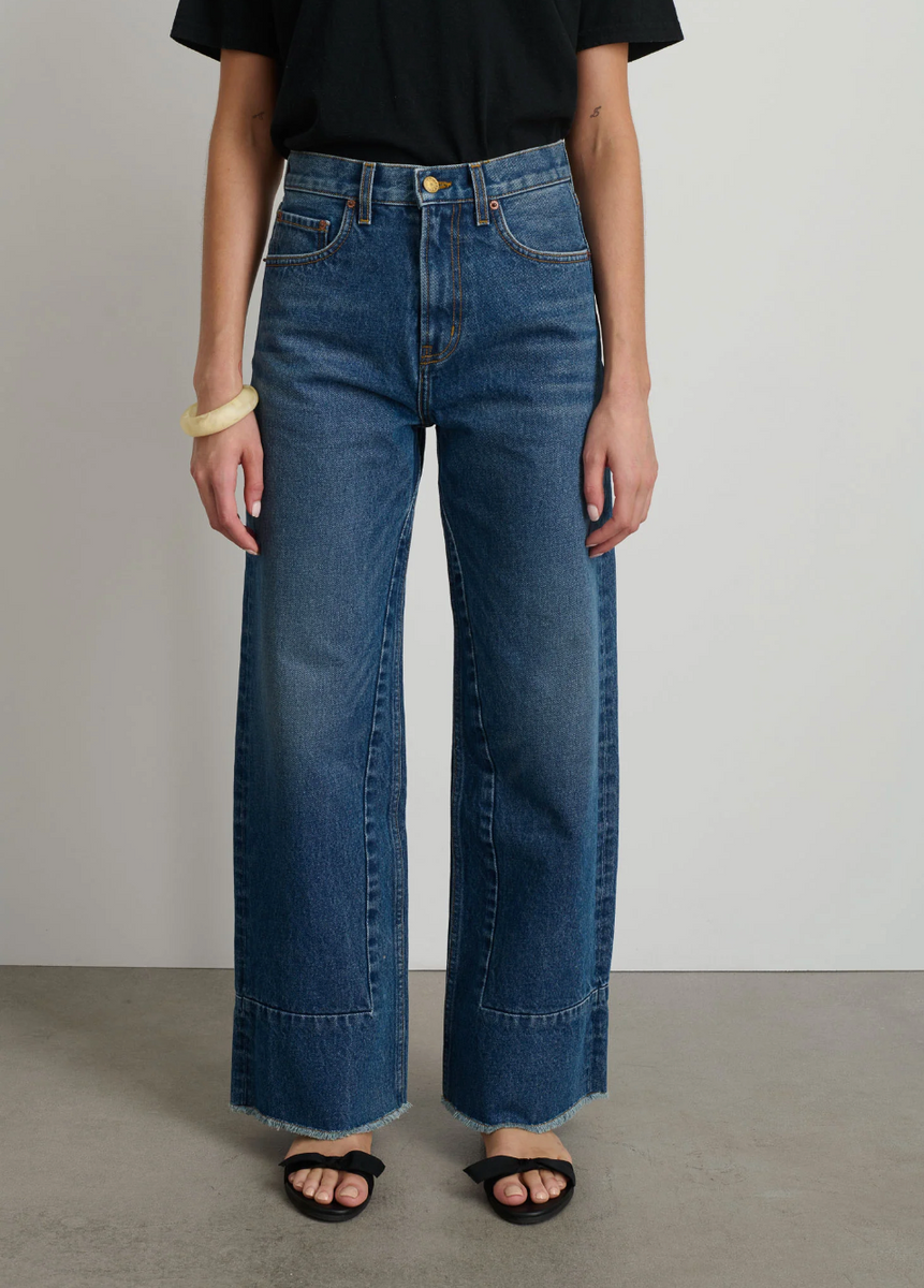 デニム・ジーパン B SIDES 'Marcel Culotte' jeans Black B Sides – mkquinlan.com