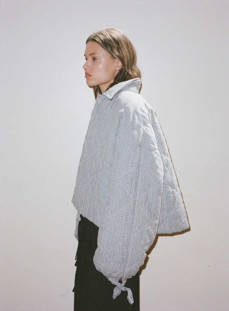 The Collared Quilt Coat