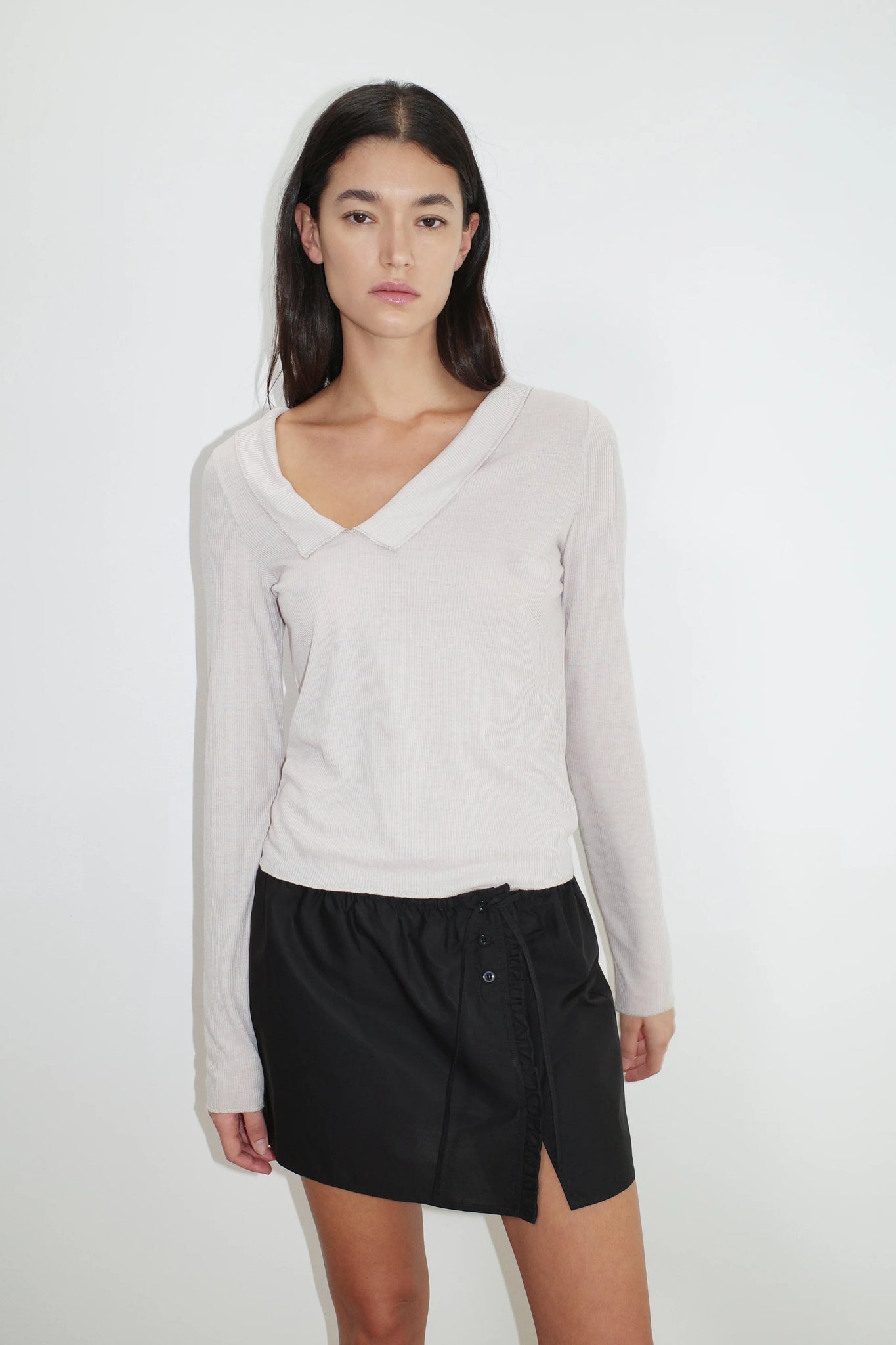 Cross Collar Top