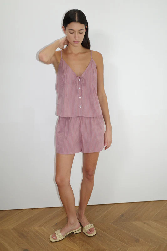 Placket Short Set