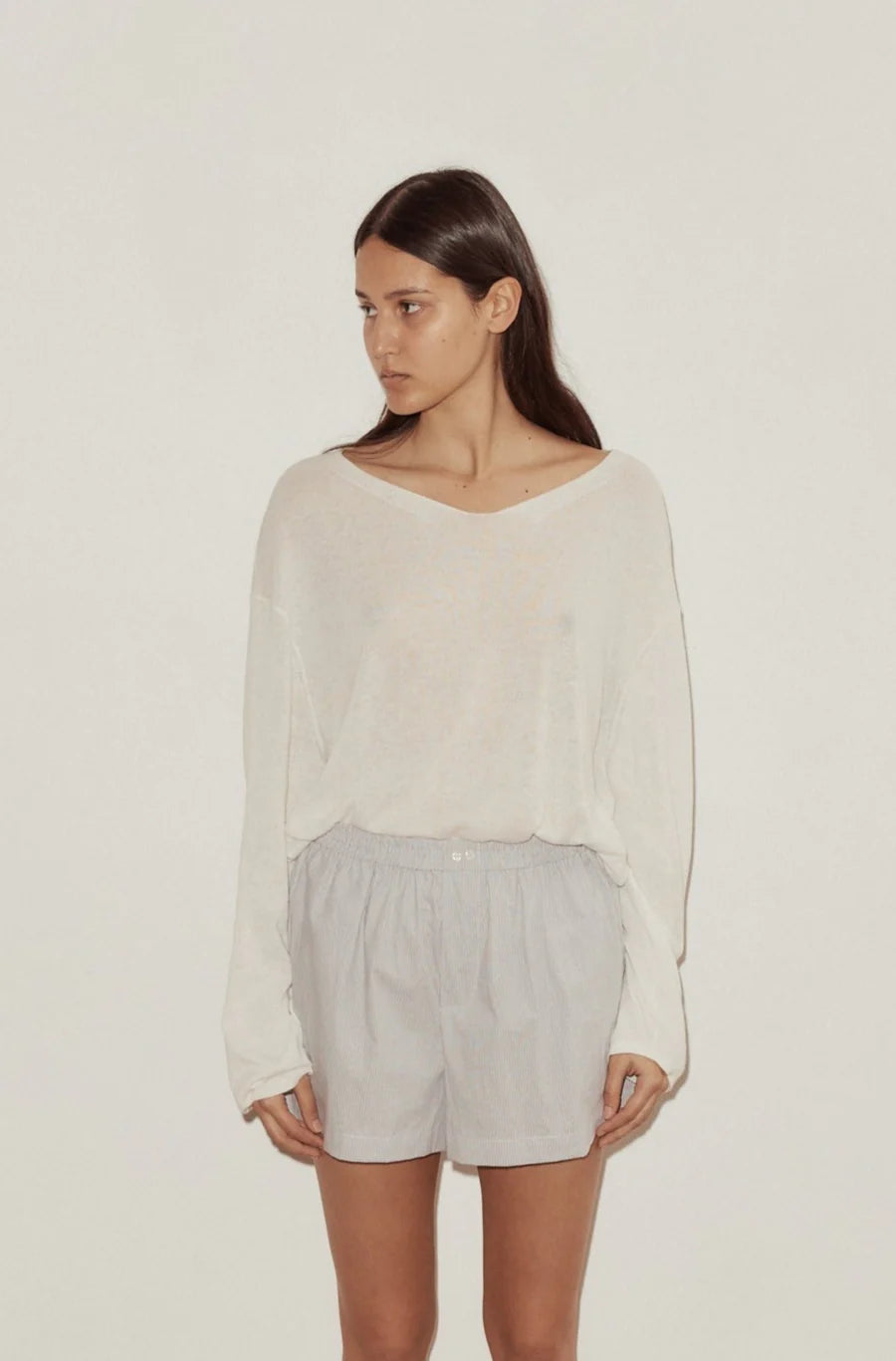 Loose Long Sleeve Knitted Top