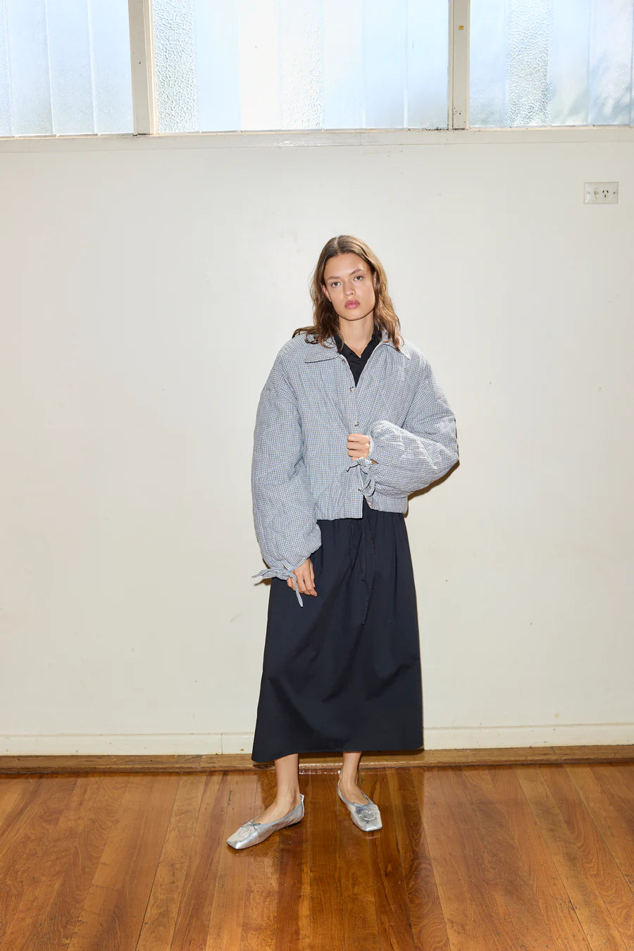 The Collared Quilt Coat