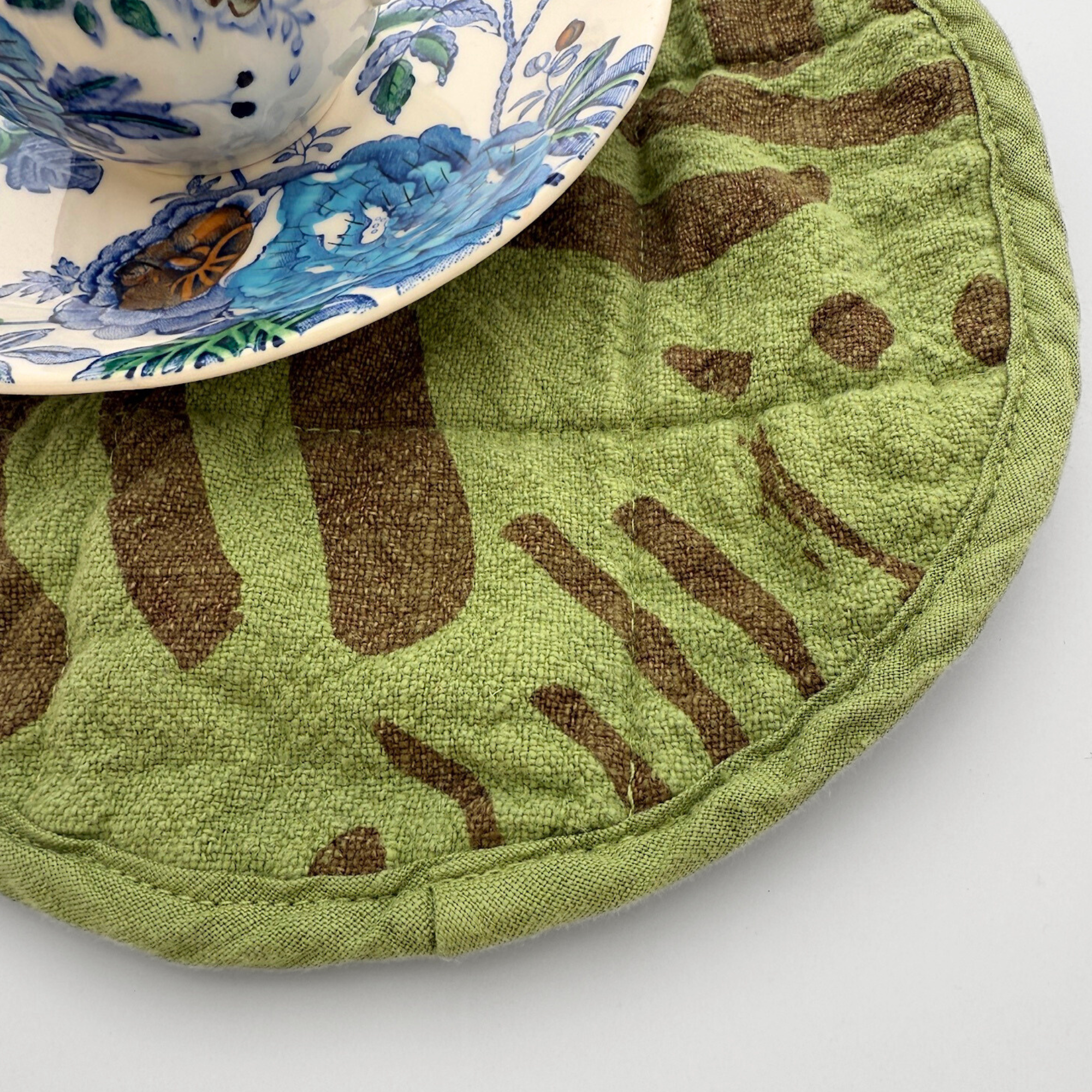Fold Round Potholder