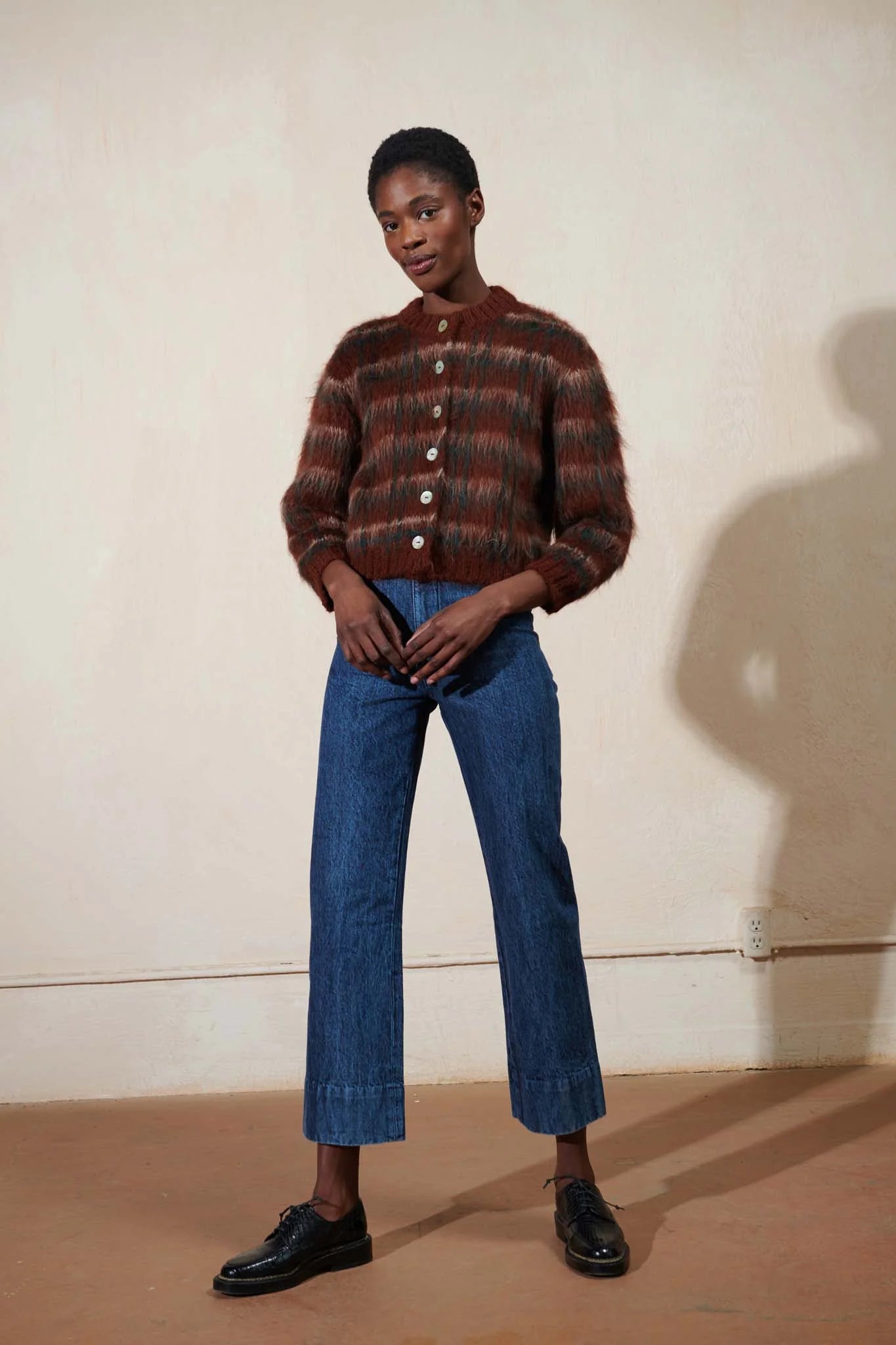 Brushed Cardi