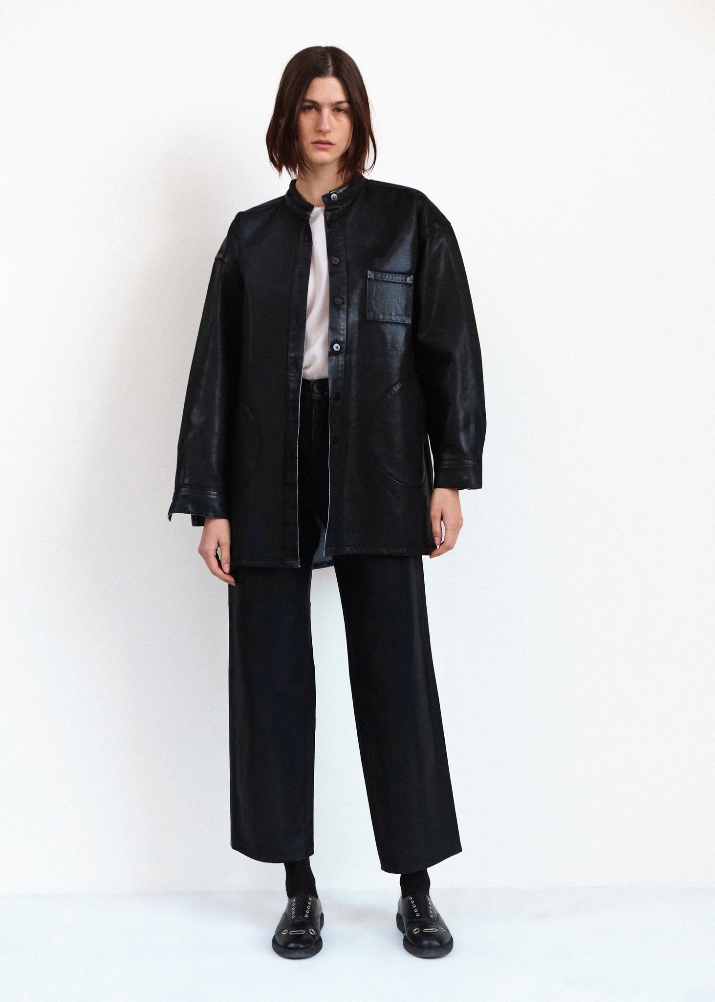 Band Collar Okunda Jacket