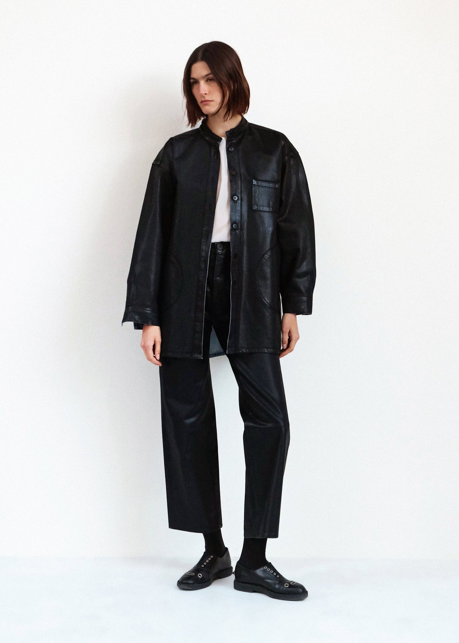 Band Collar Okunda Jacket