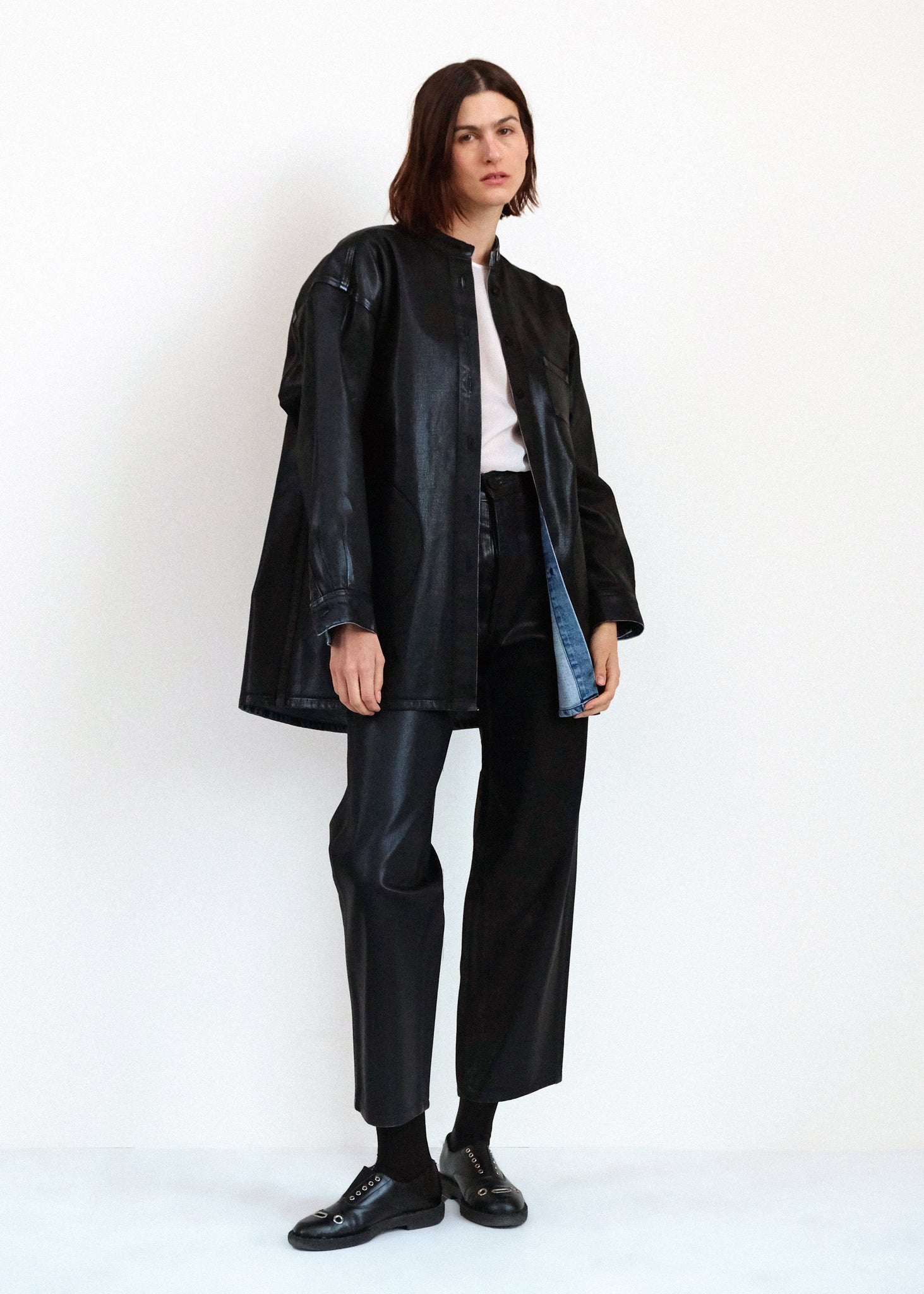 Band Collar Okunda Jacket