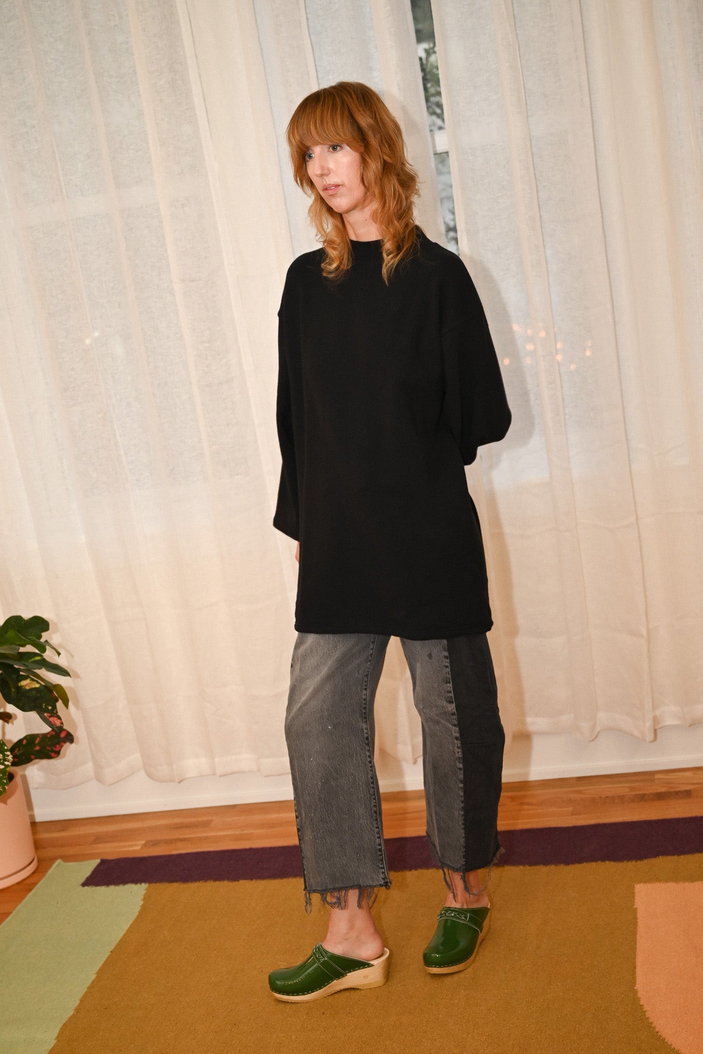 Vintage Lasso Jean Slouch Crop