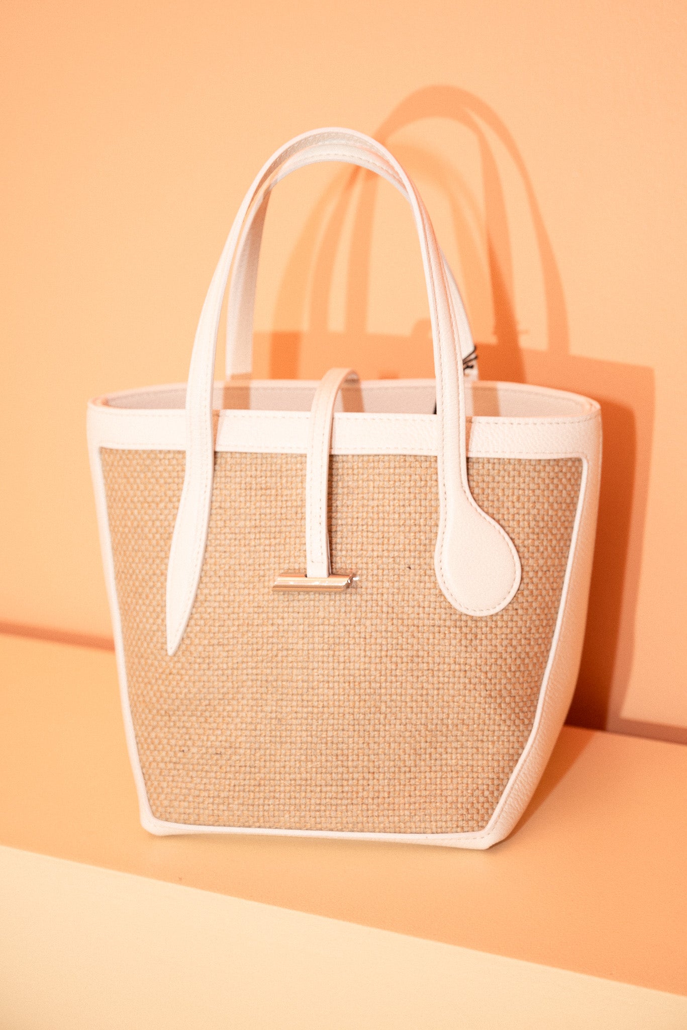 【Little Liffner】Sprout Tote Mini Bag Sprout Tote Mini Dark Brown - Liffner