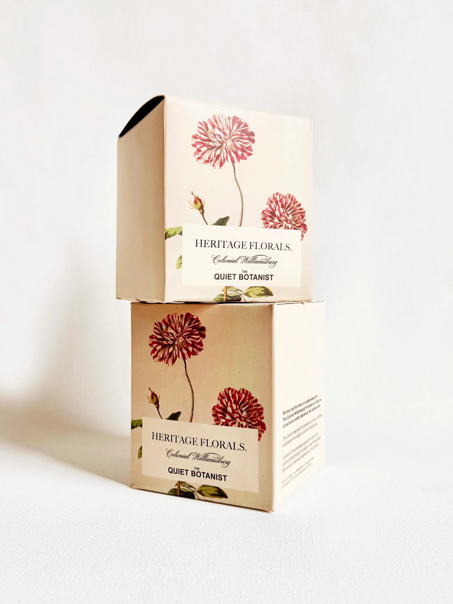 The Heritage Floral Candle