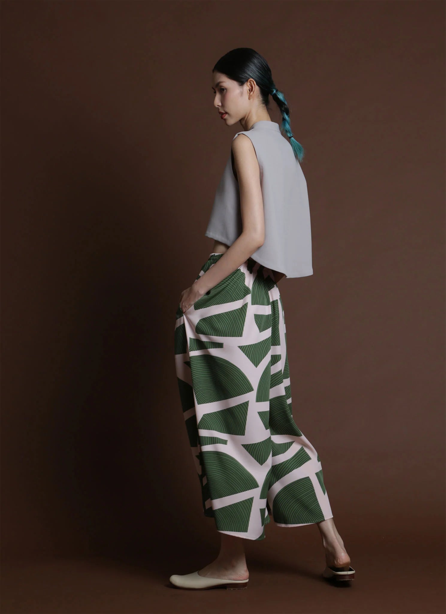 Ochna Wide Leg Pocket Pant w/ Elastic