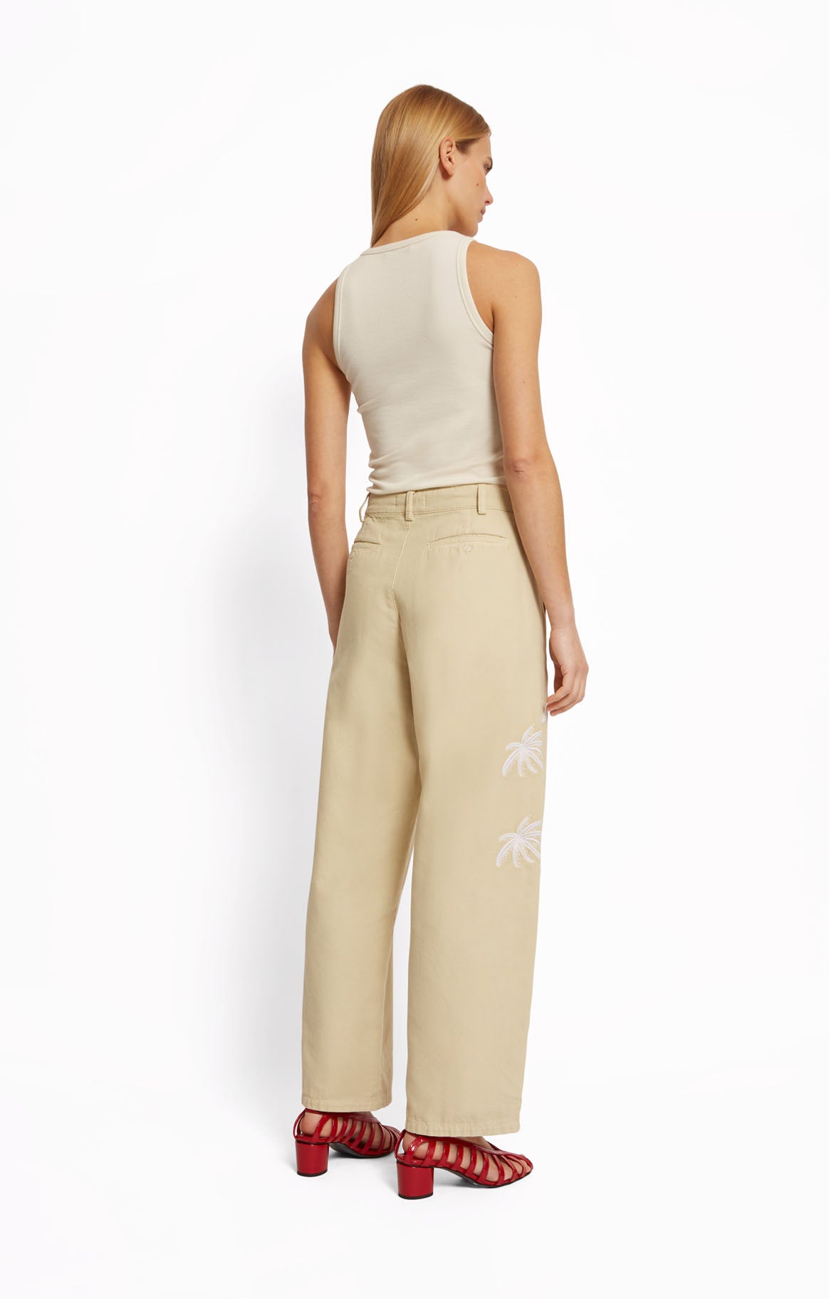 Lou Embroidered Pants – Continuum