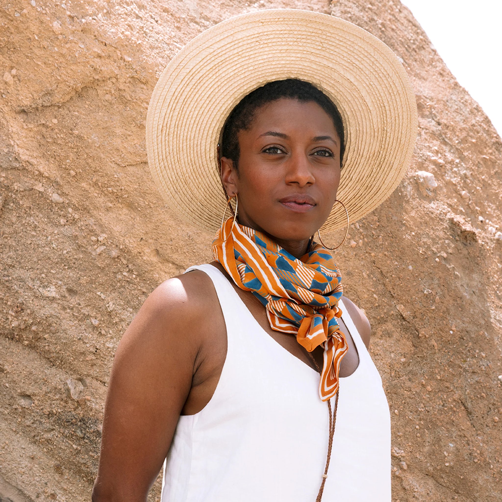 Dolomite Silk Square Scarf