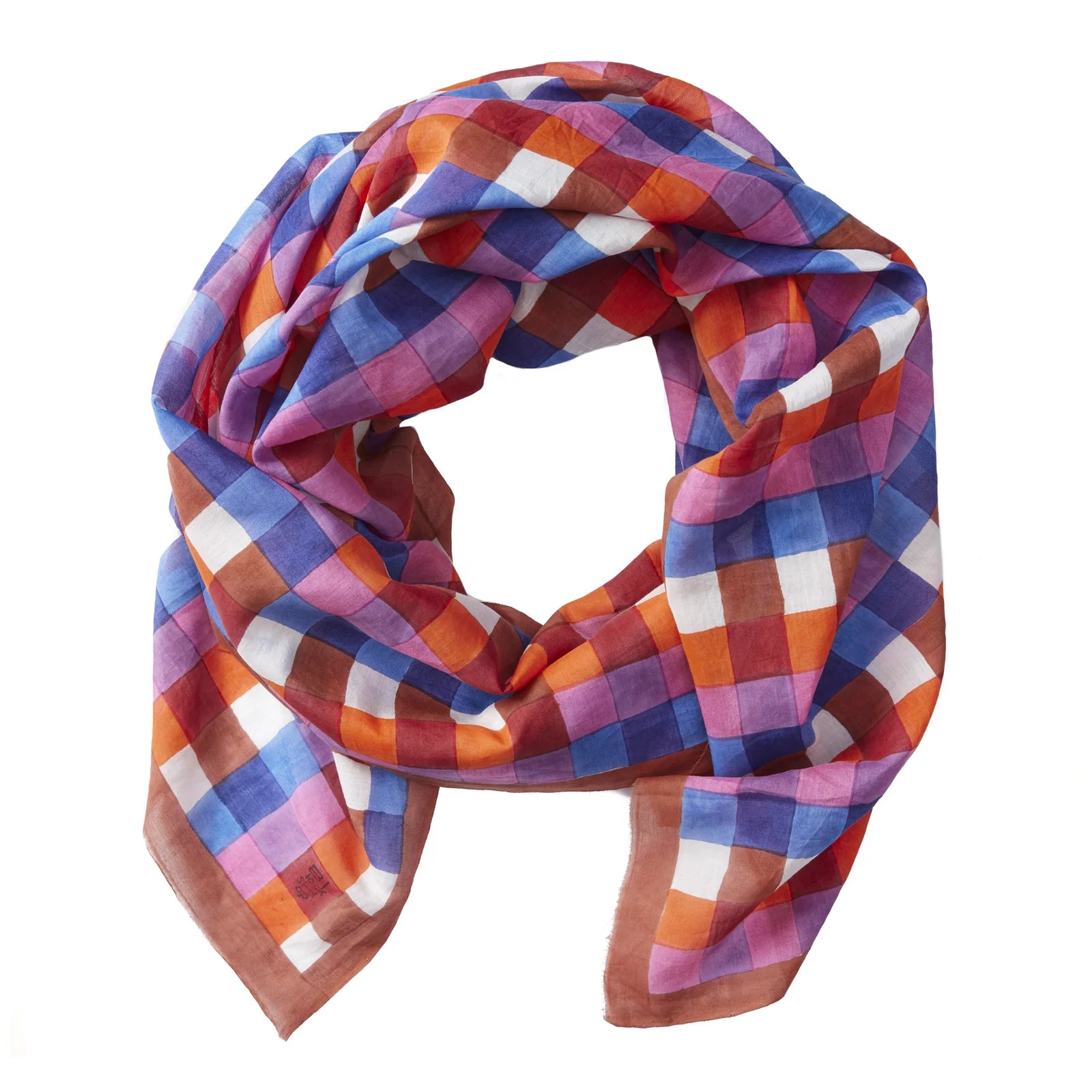 Split Bars Long Scarf