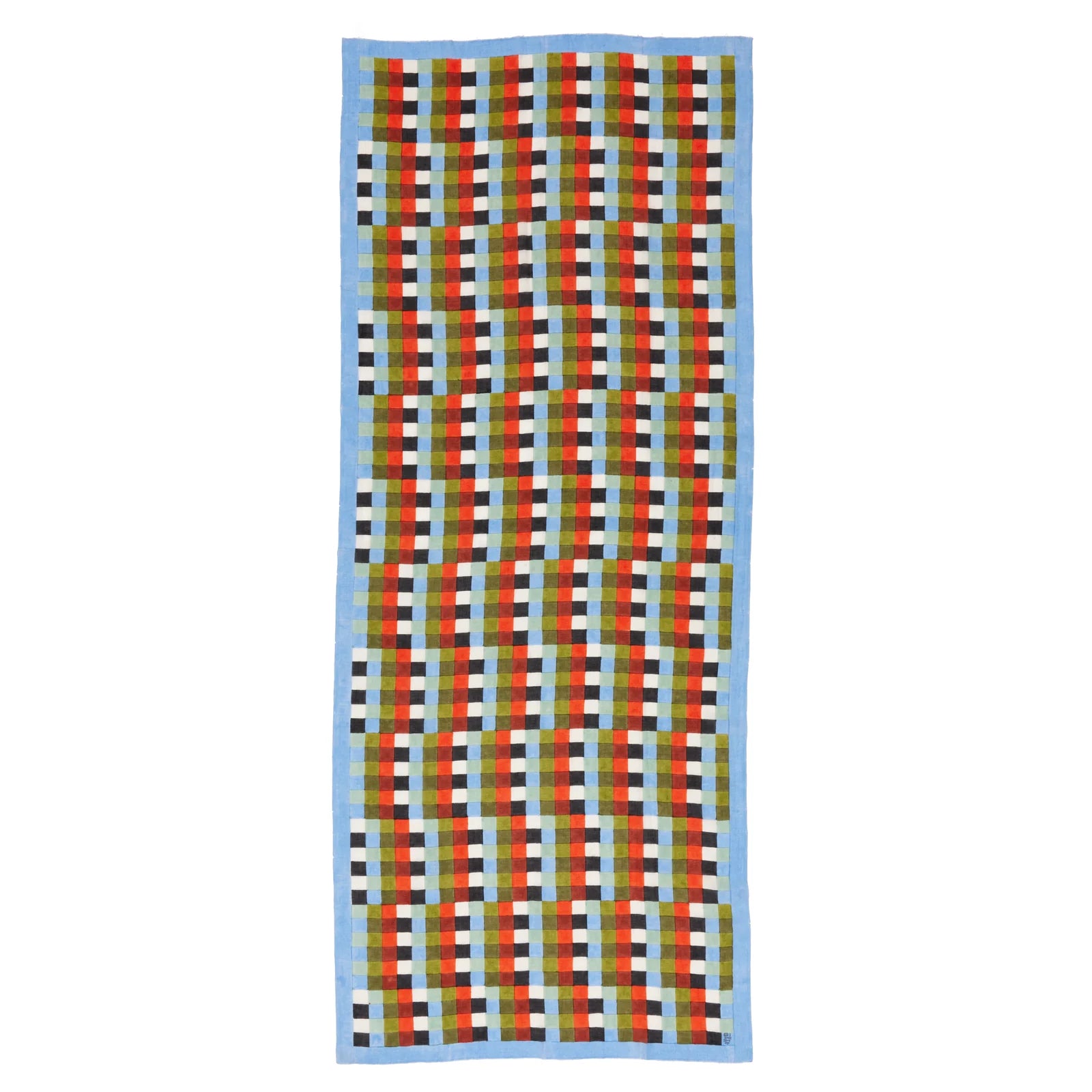 Split Bars Long Scarf