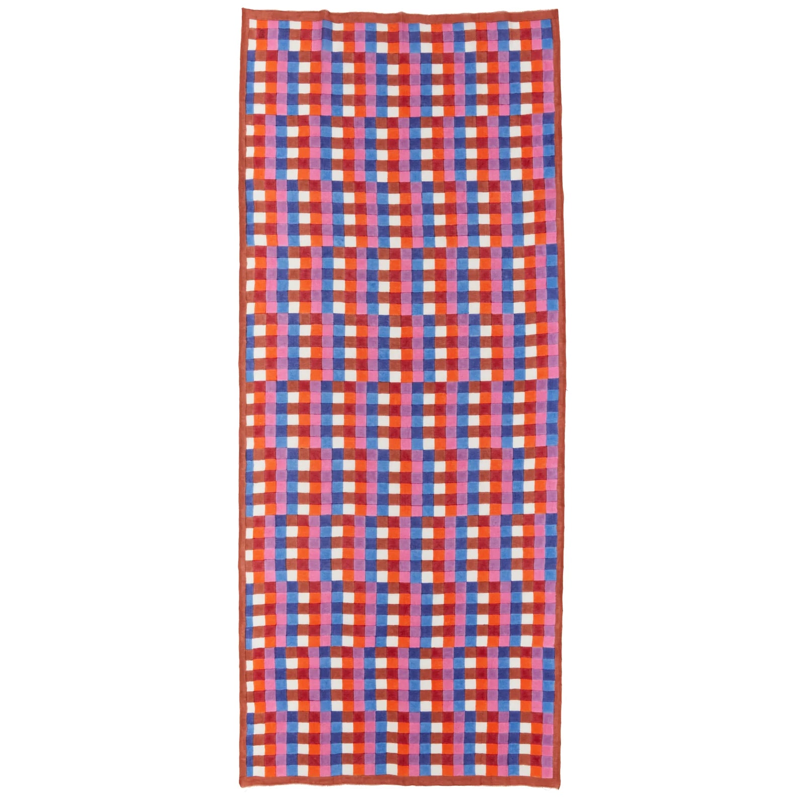 Split Bars Long Scarf