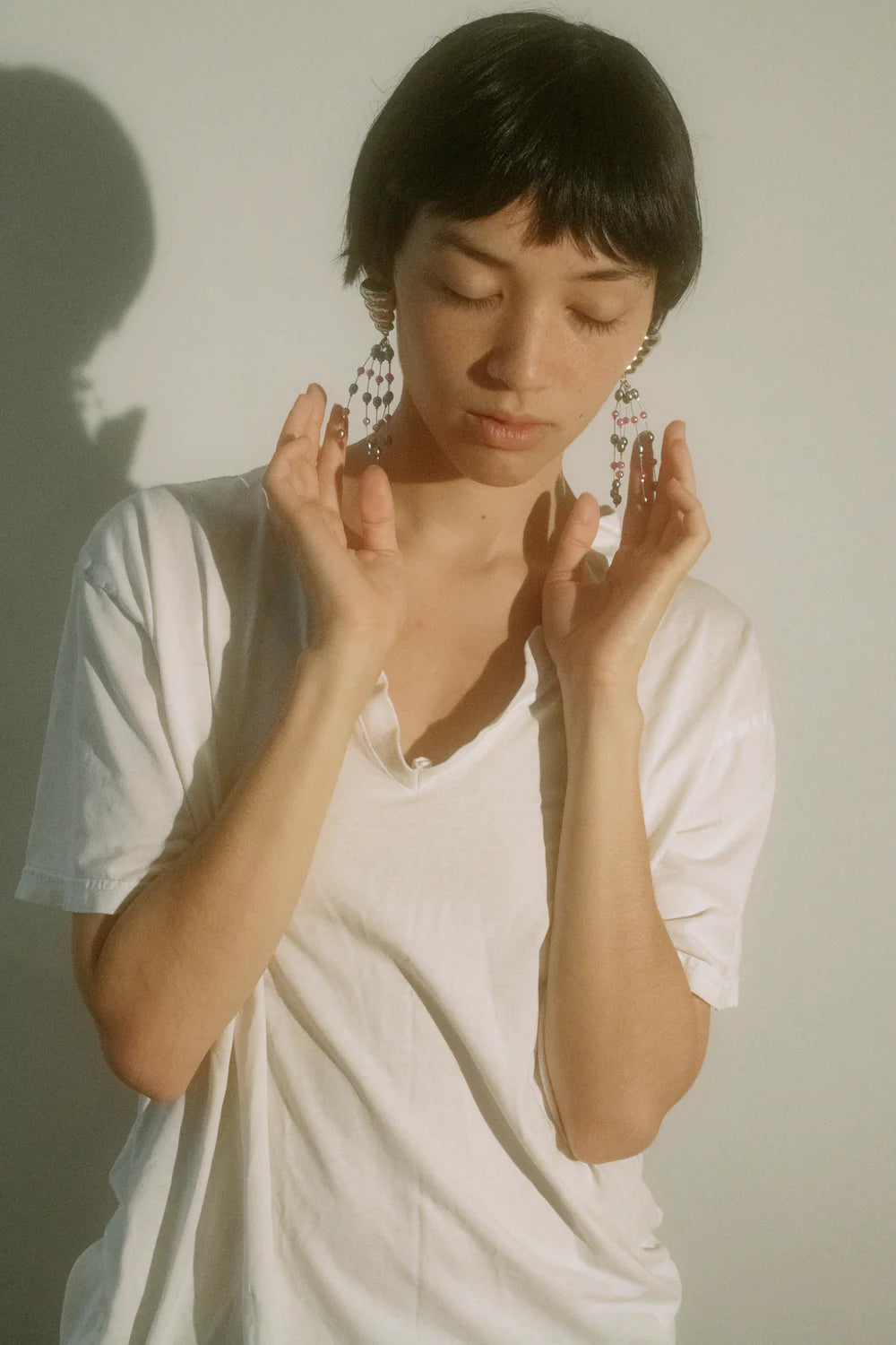 Beaded Pupa Earrings