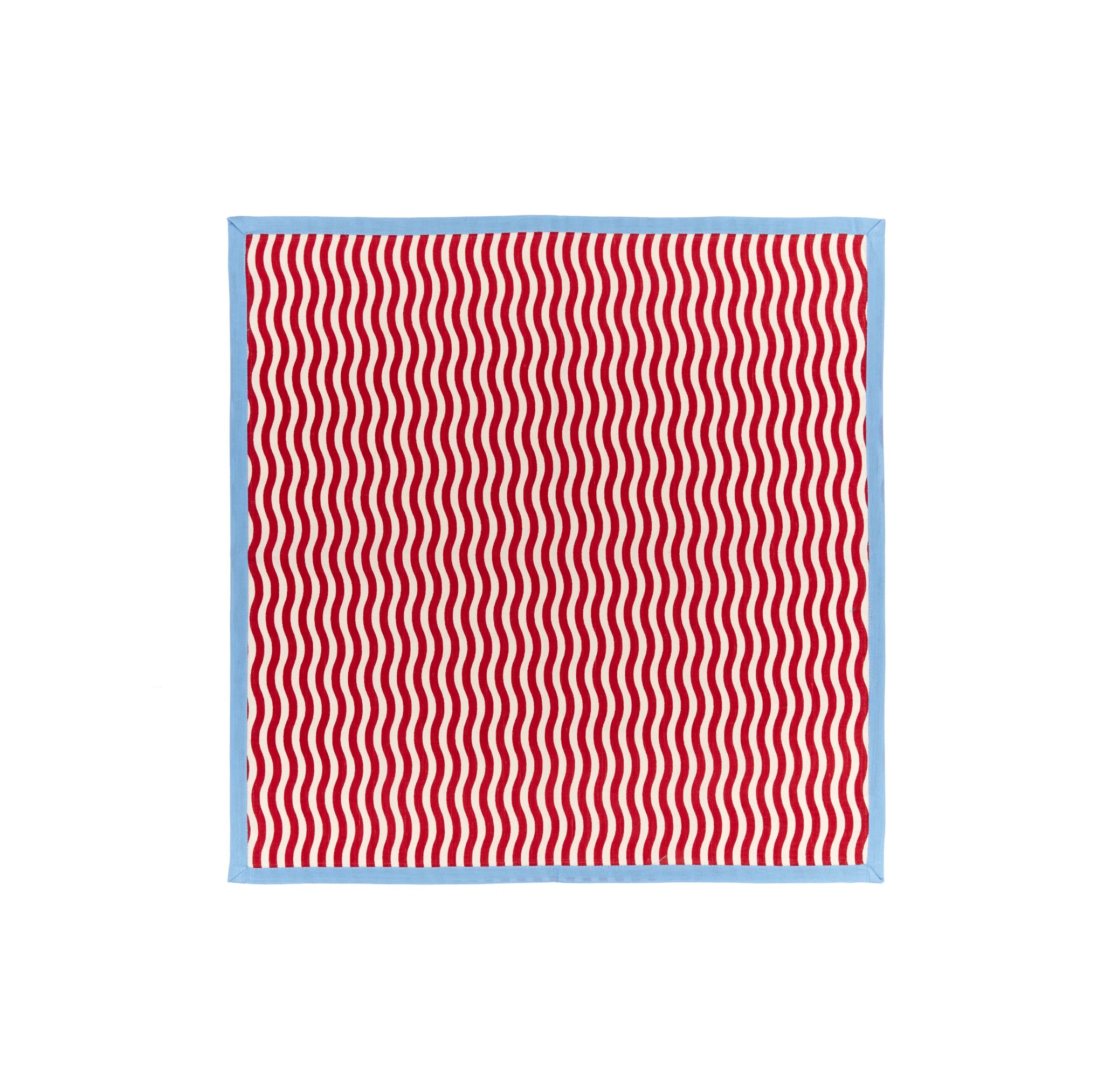 Red Wiggle Stripe Napkins
