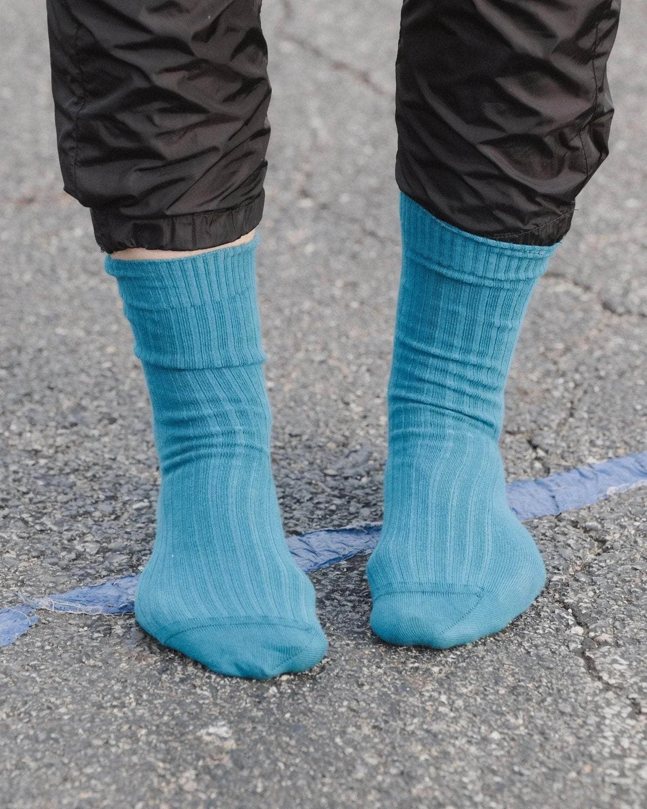 Rib Ankle Socks
