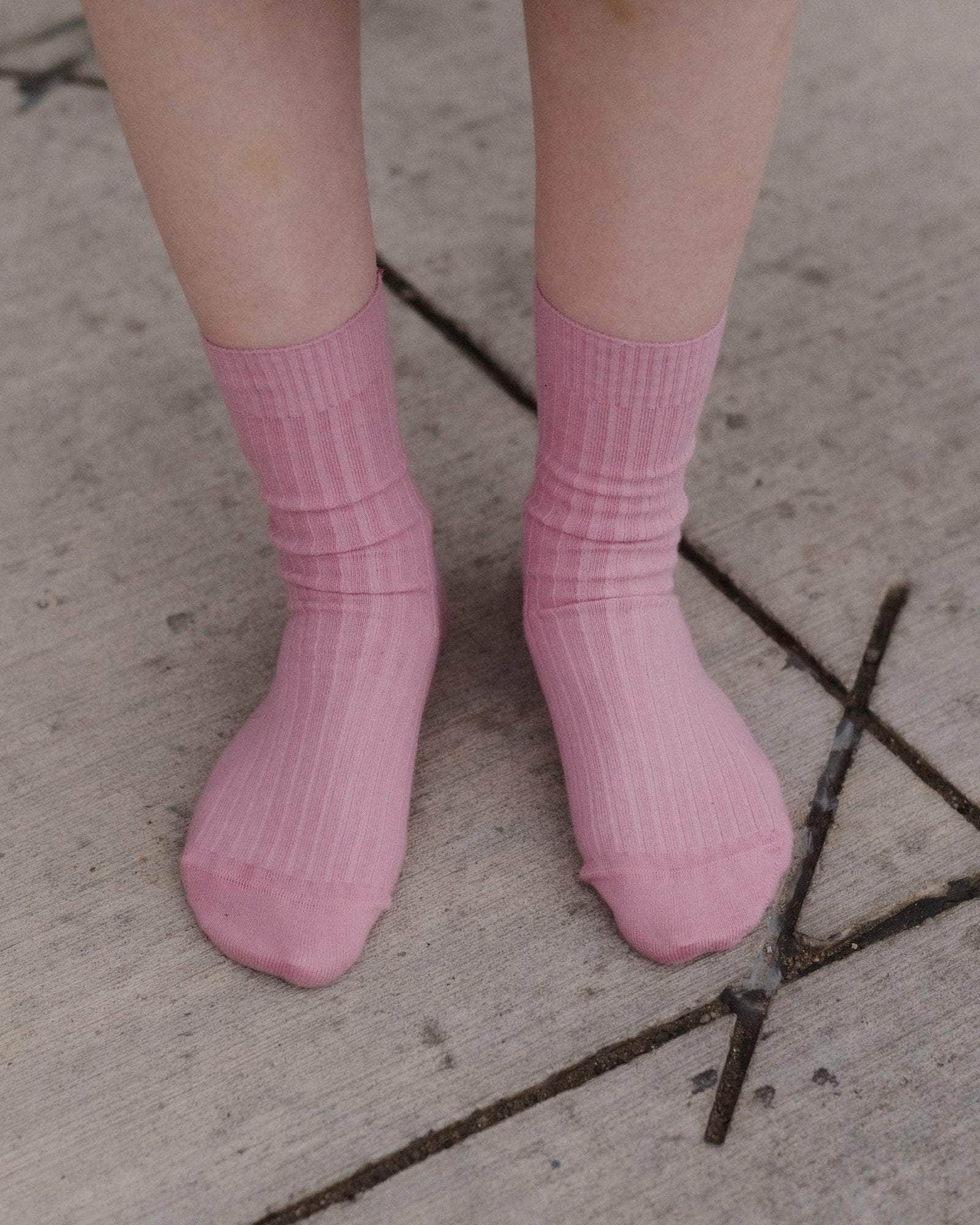 Rib Ankle Socks