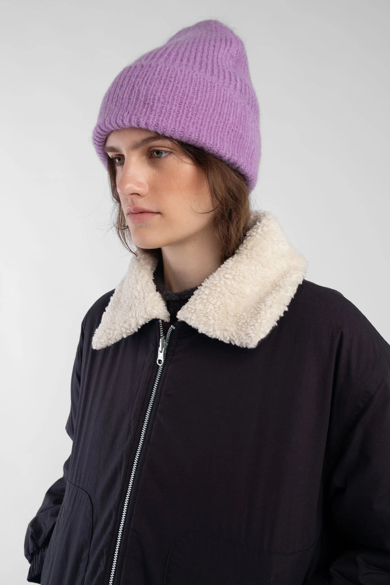 Brushed Rib Hat
