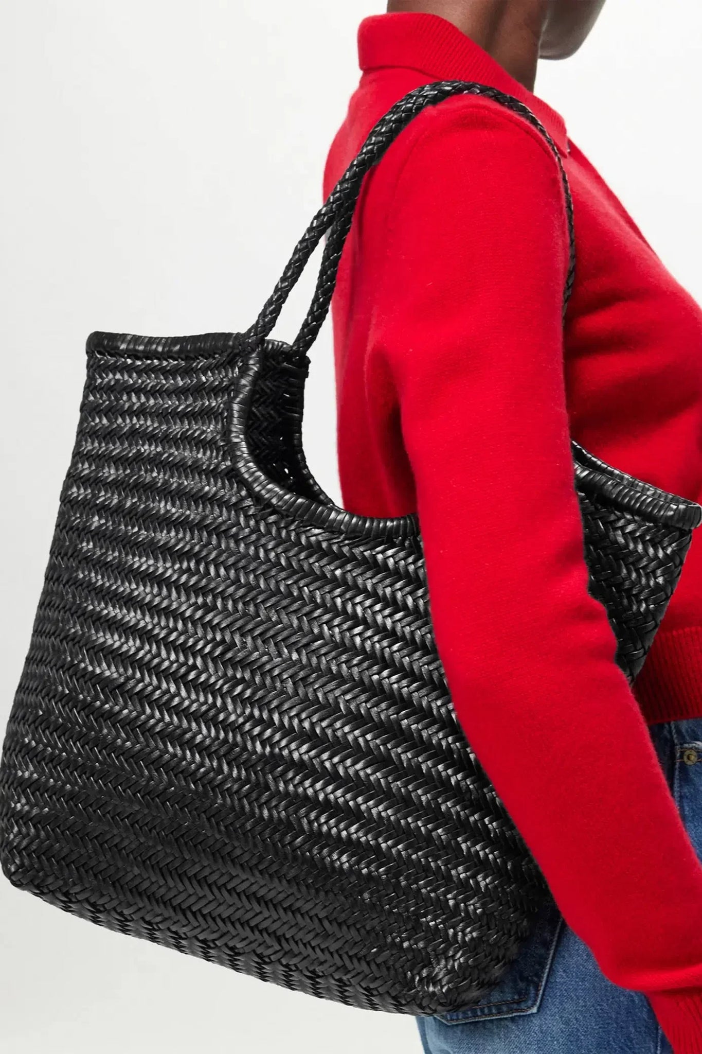 NS Diagonal Triple Jump Tote