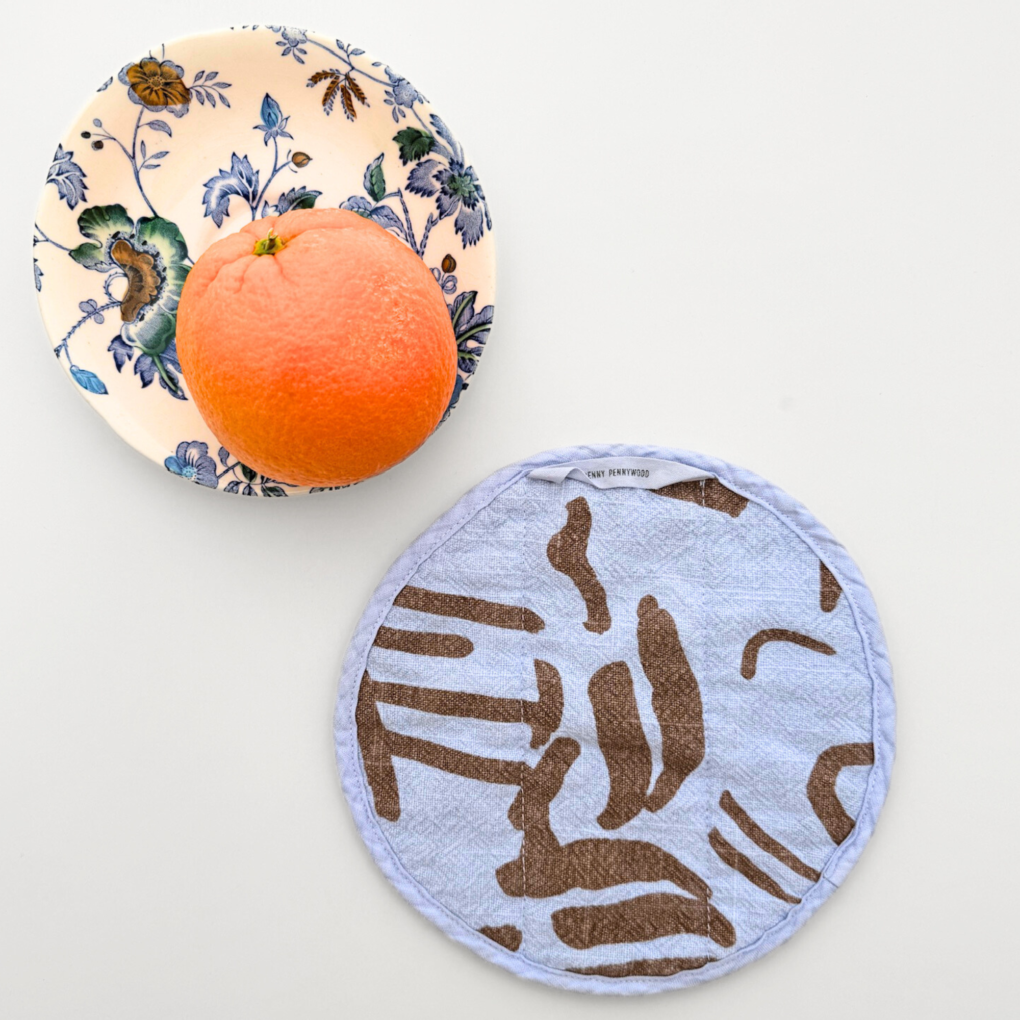 Fold Round Potholder