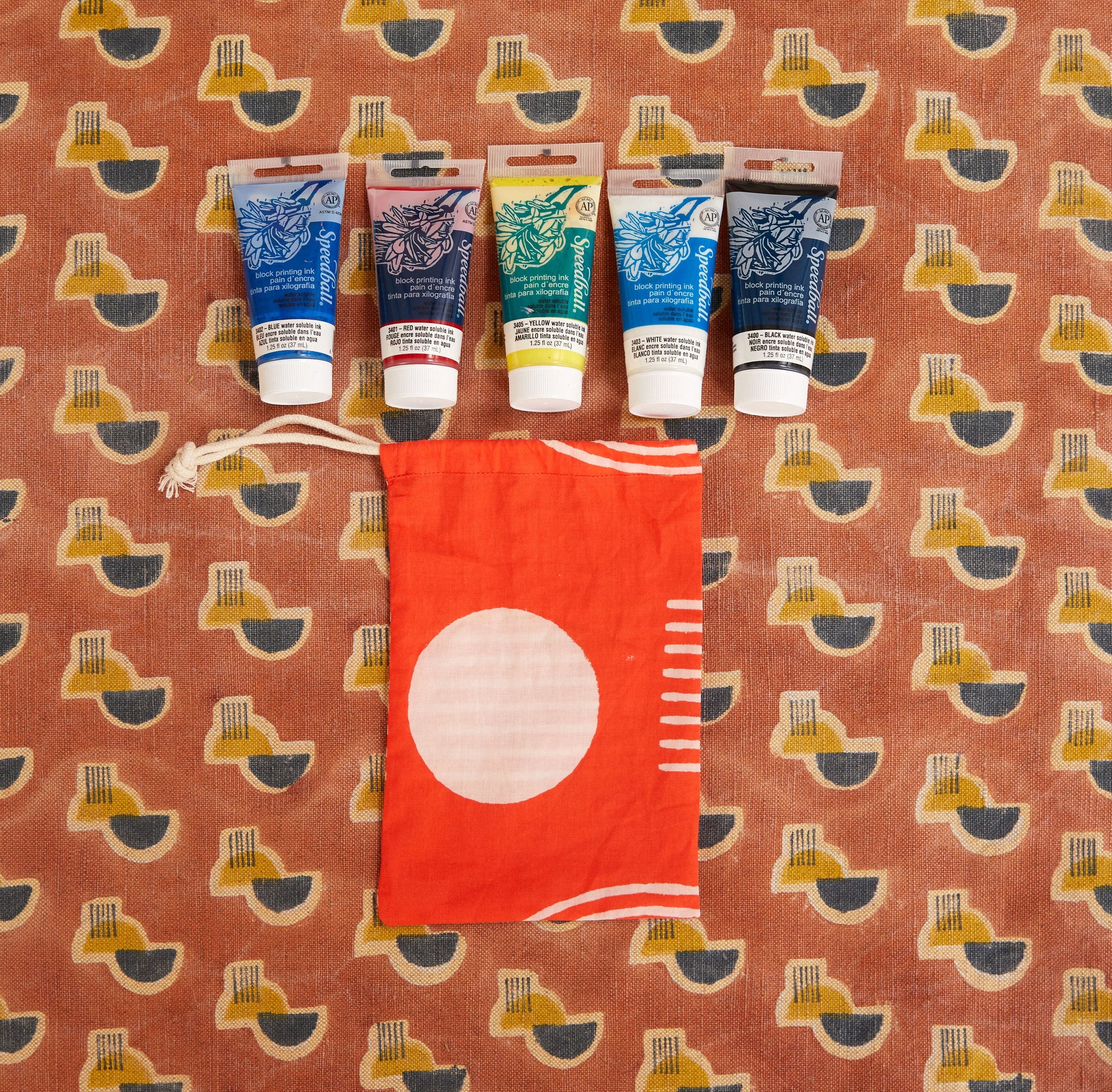 Holiday Wood Block Printing Kit