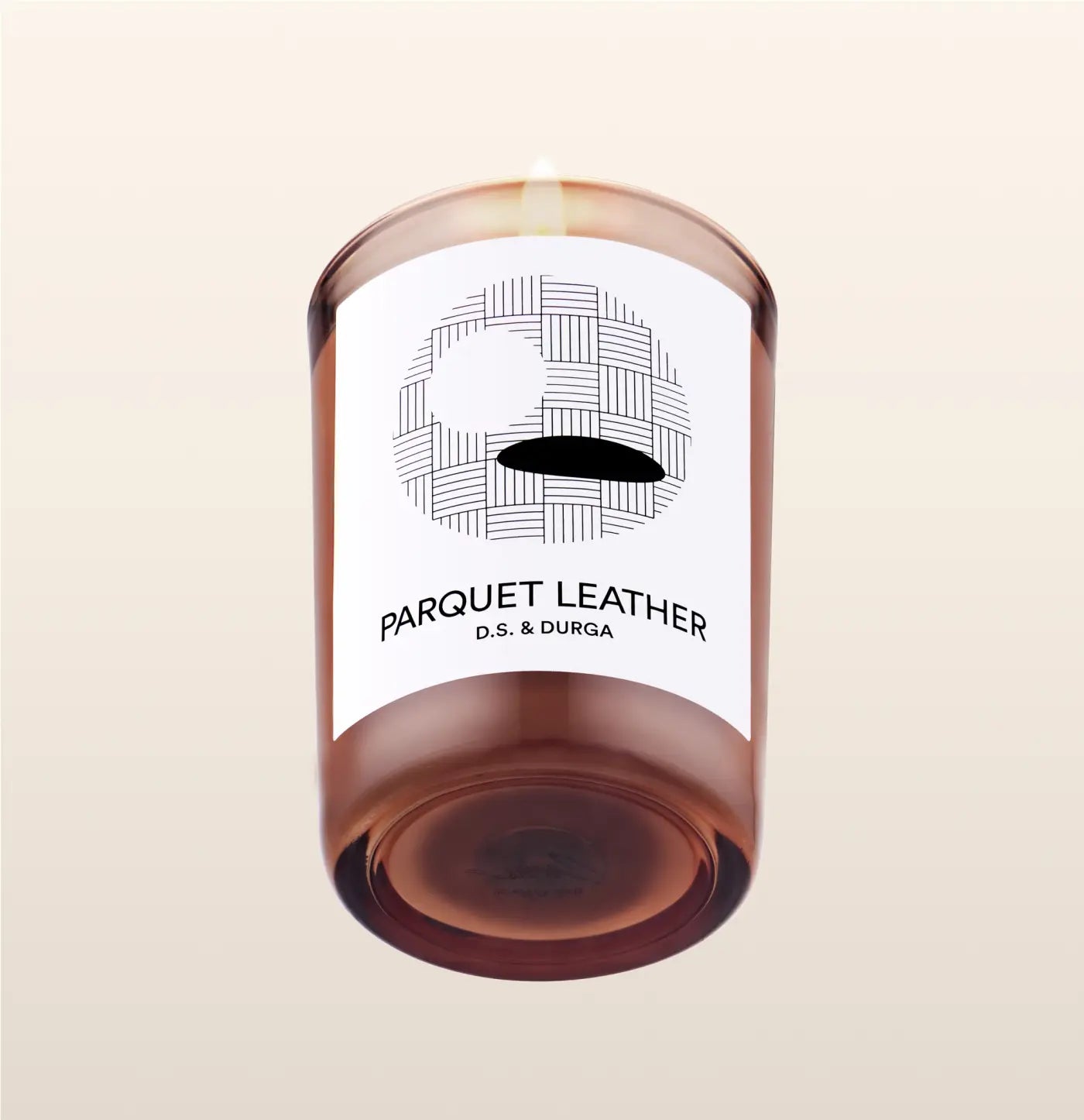 Parquet Leather Candle
