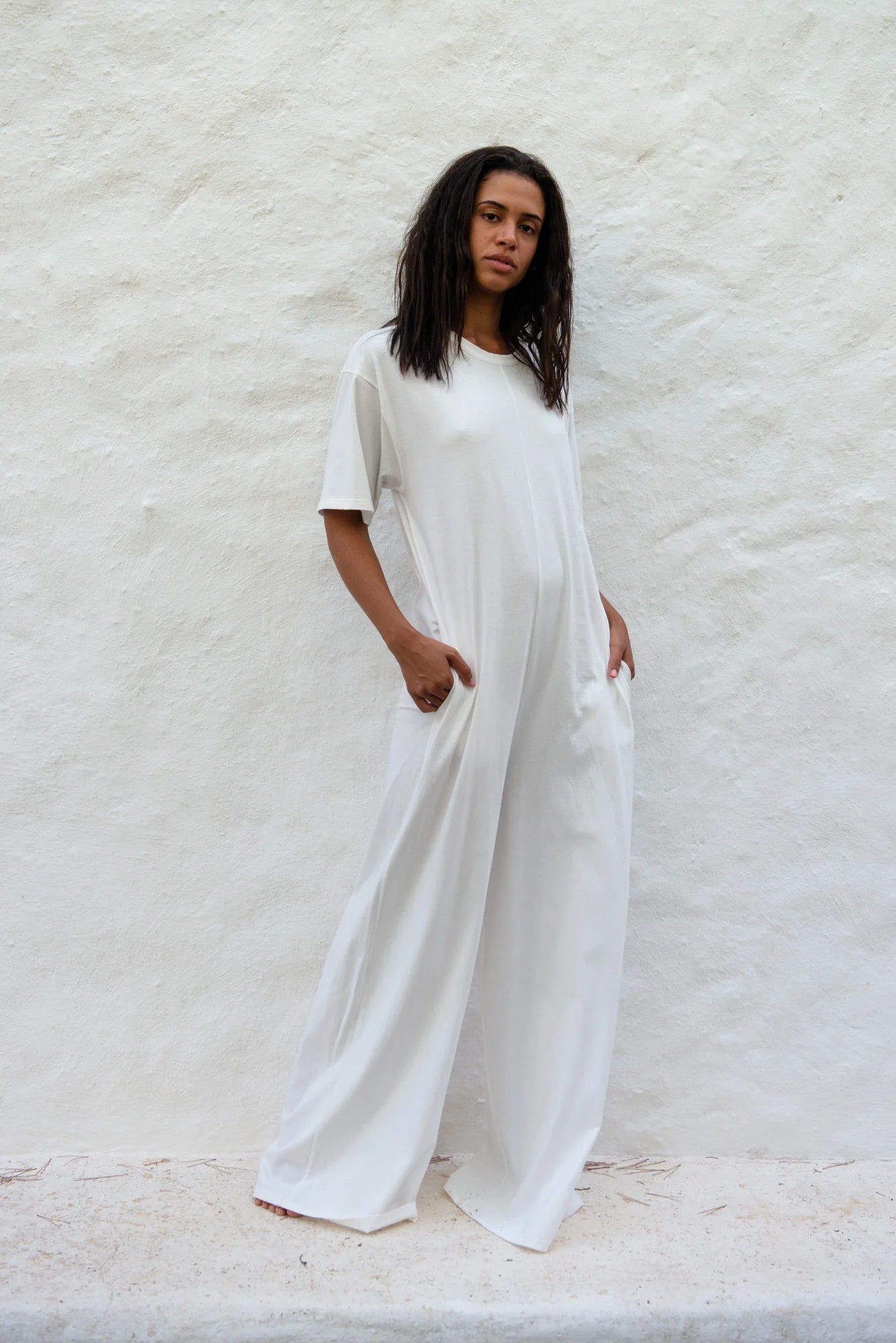 Elena Short Sleeve Jumpsuit