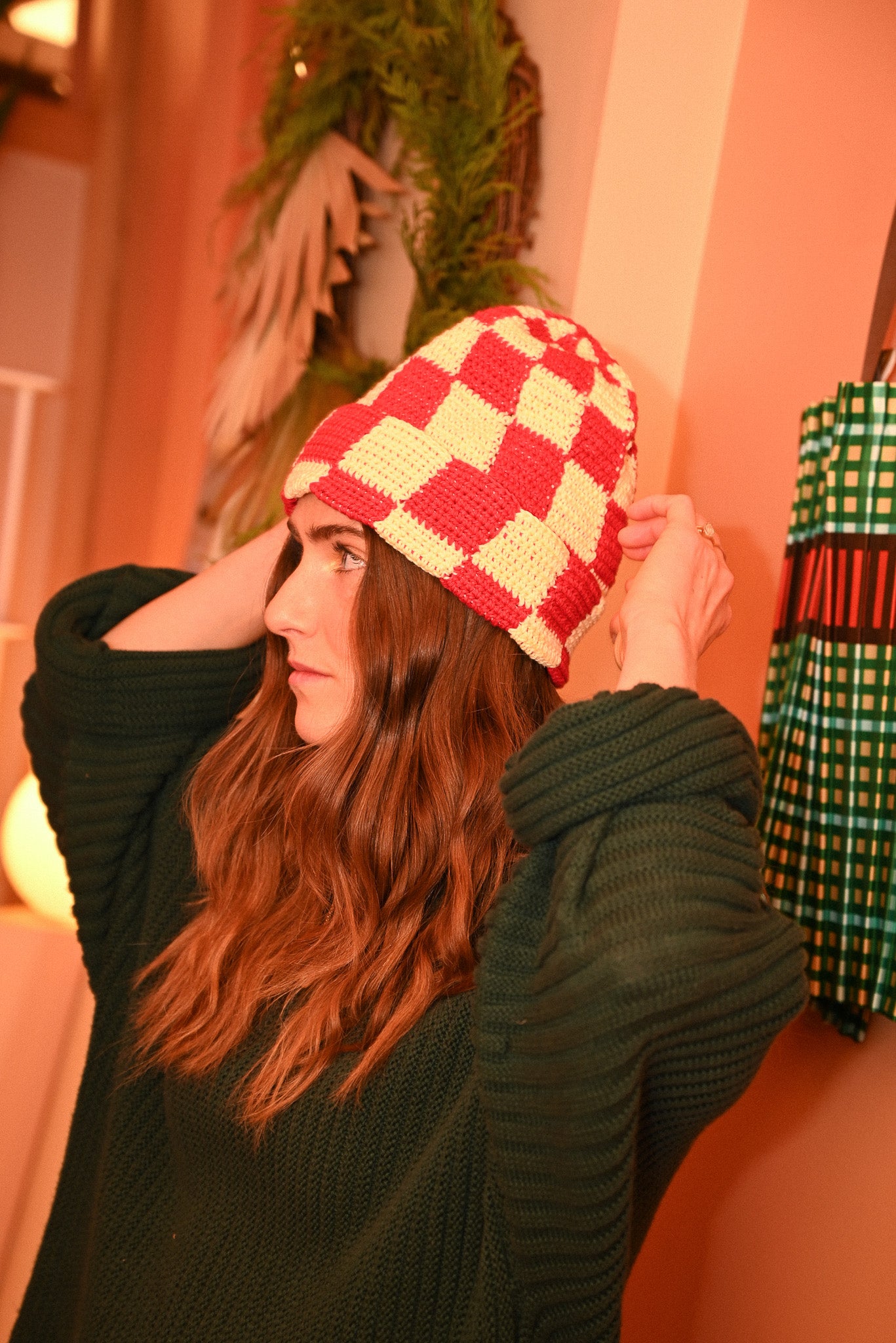 Check Beanie
