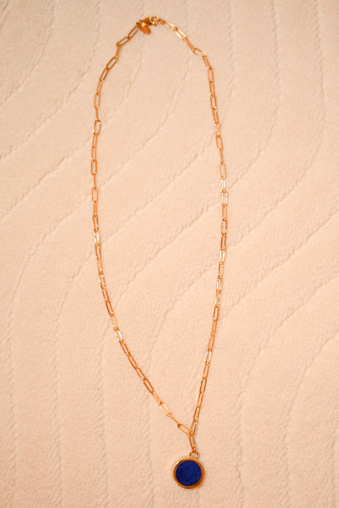 Lapis Pendant Necklace
