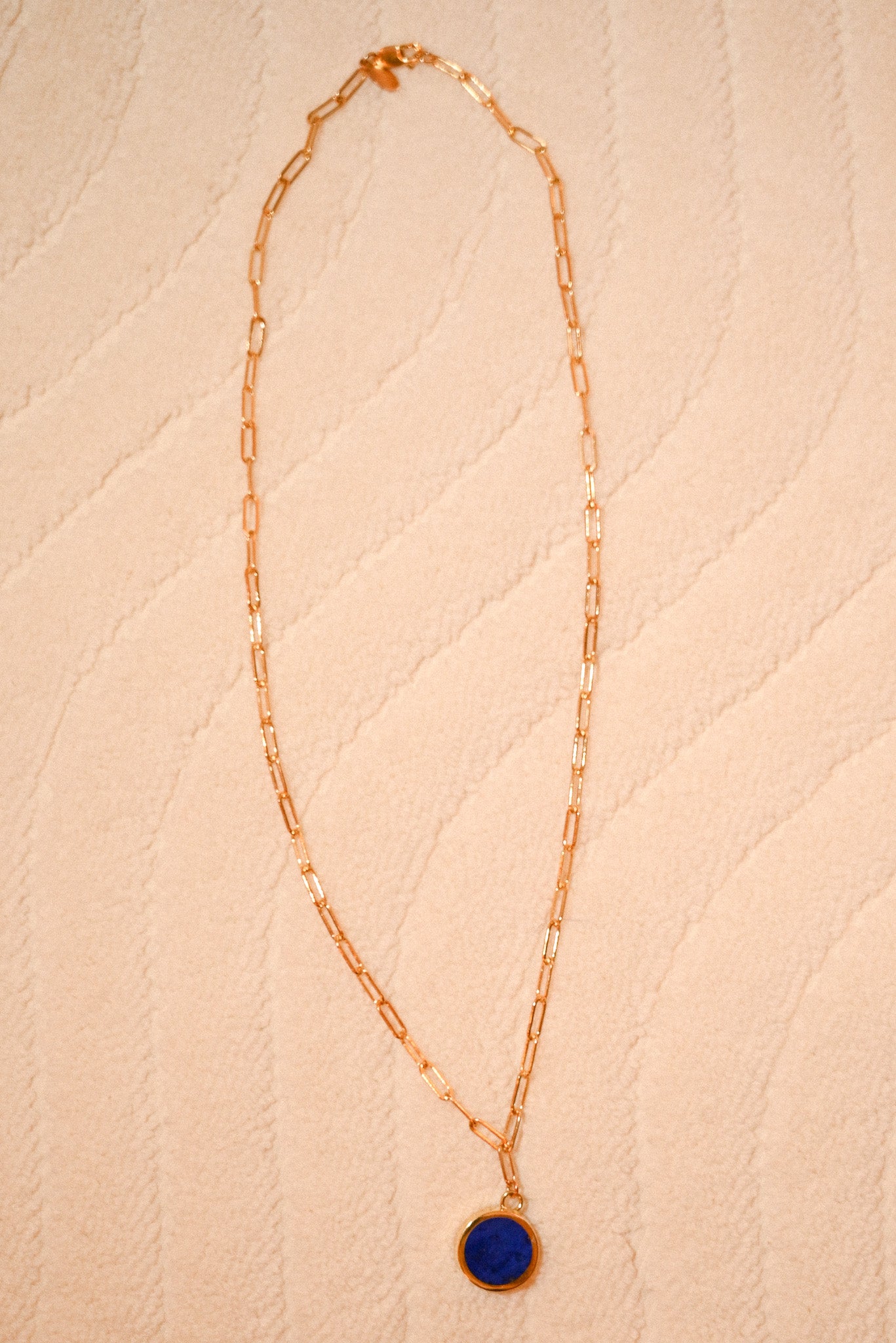 Lapis Pendant Necklace
