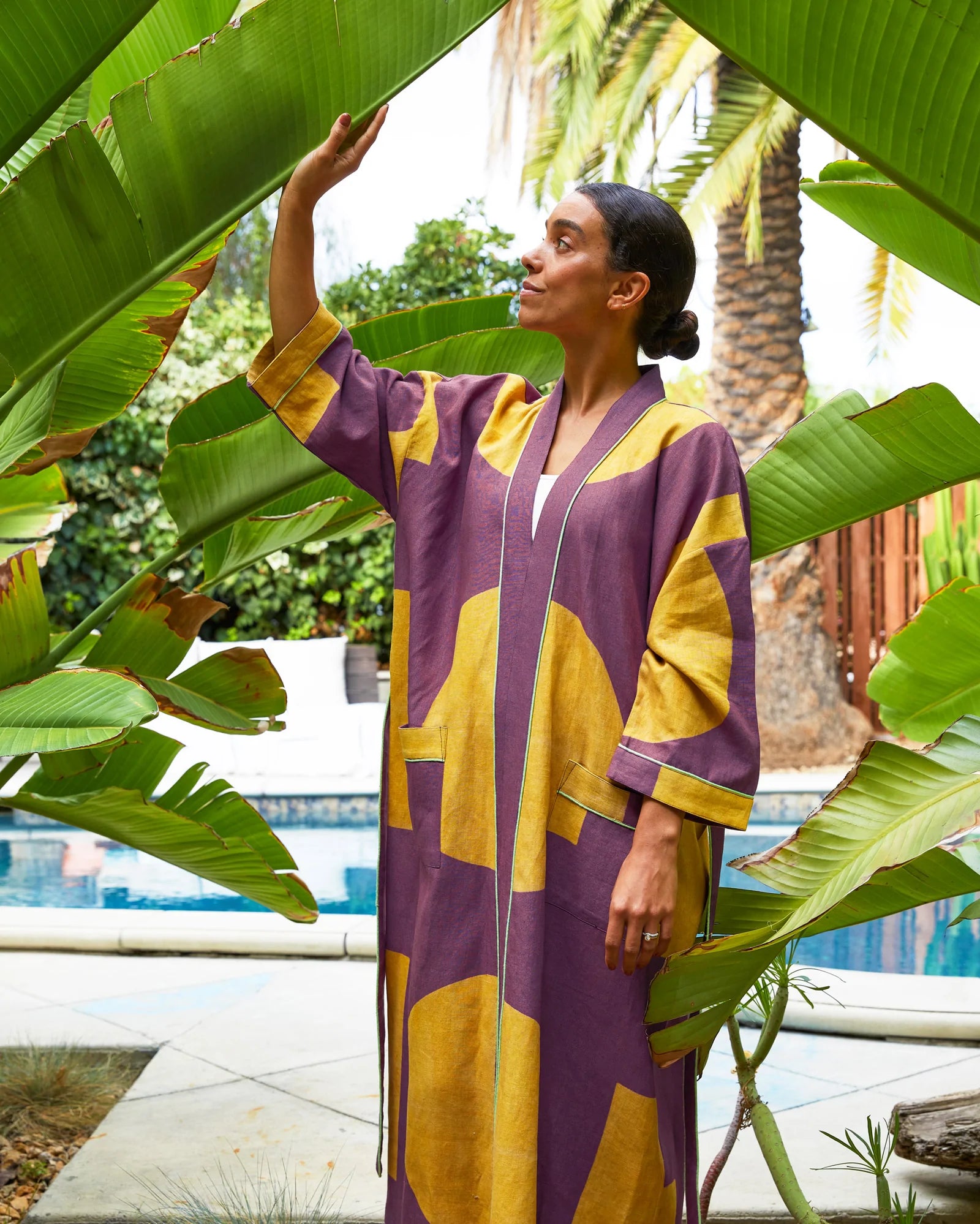 Dot Dash Robe