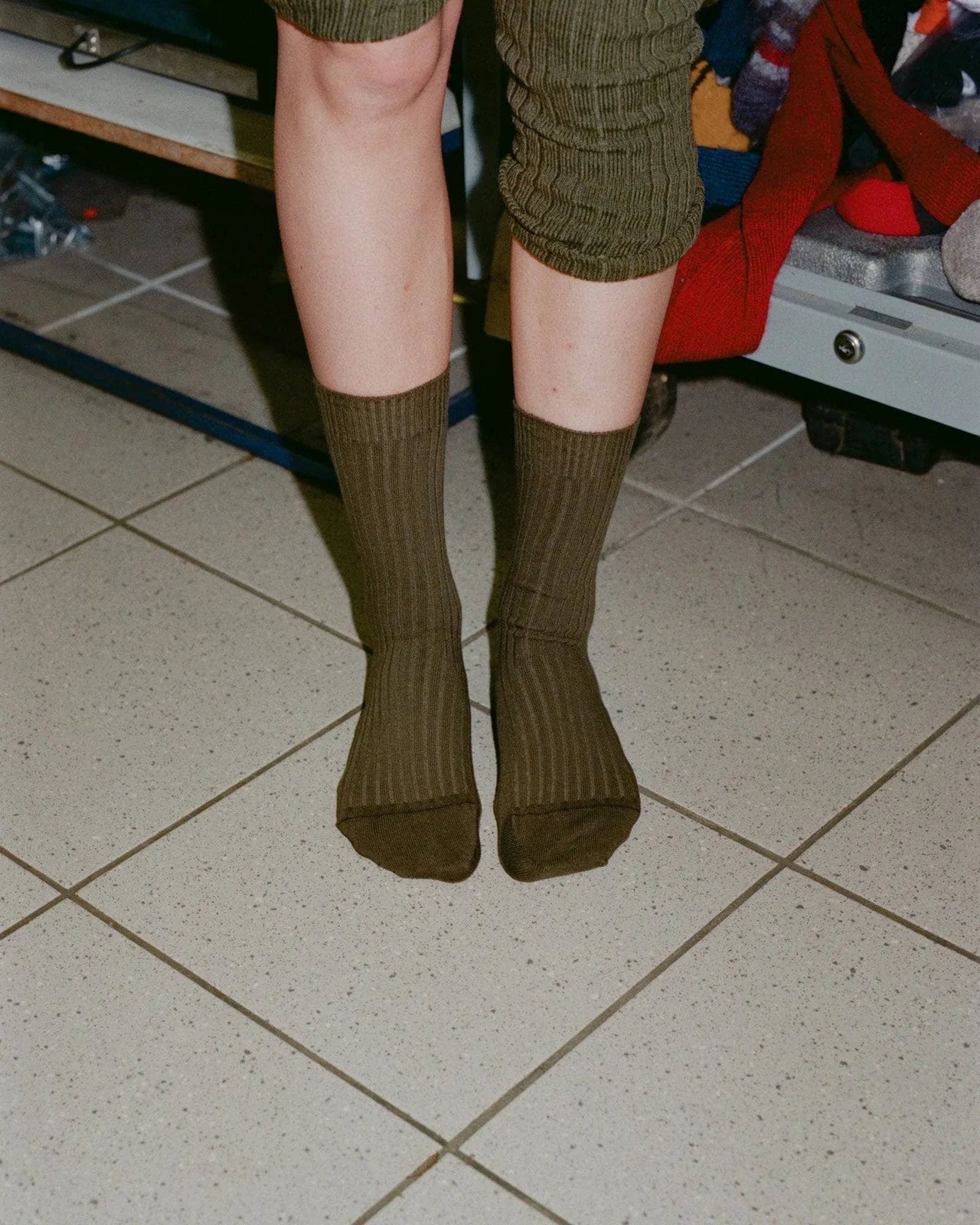 Rib Ankle Socks