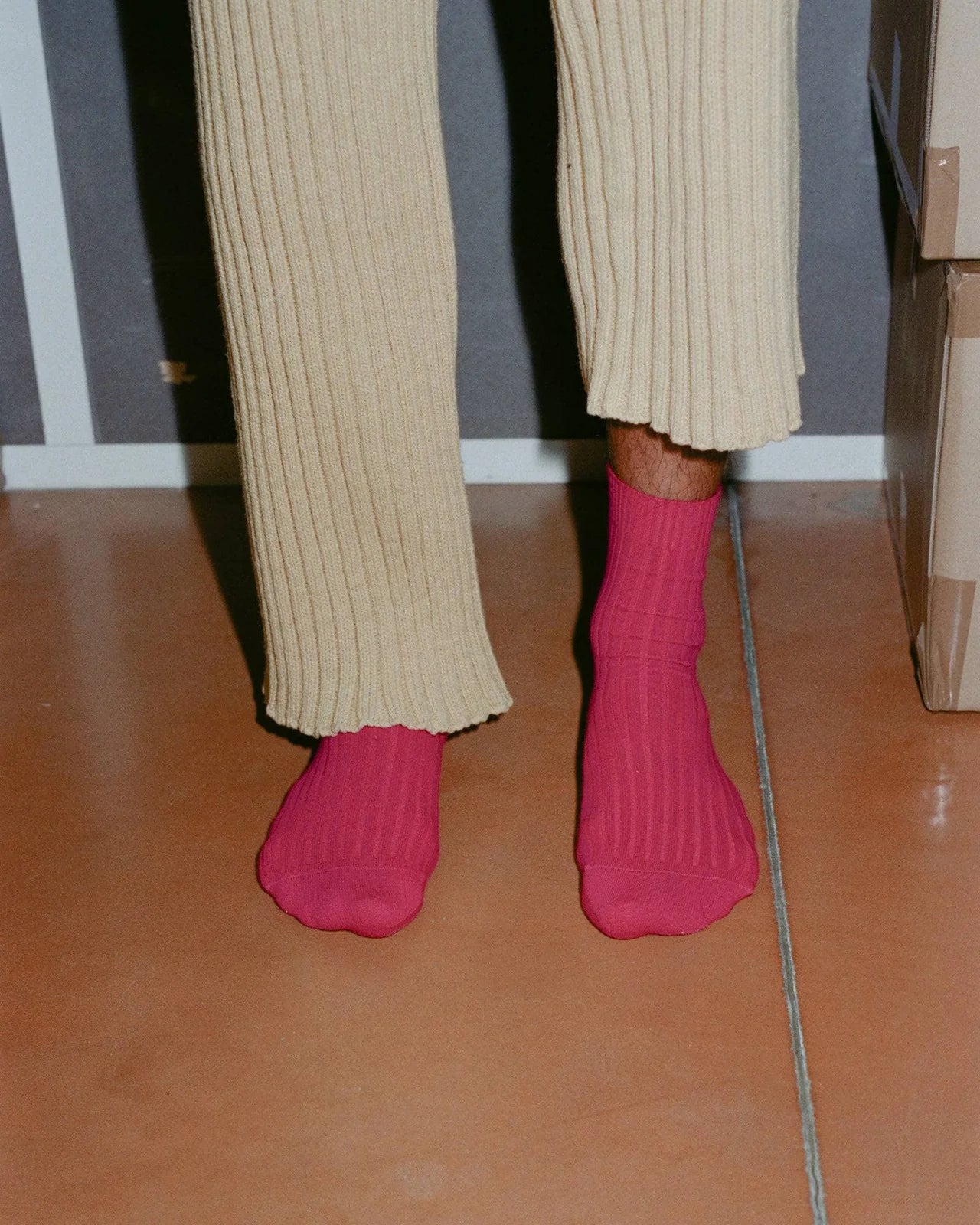 Rib Ankle Socks