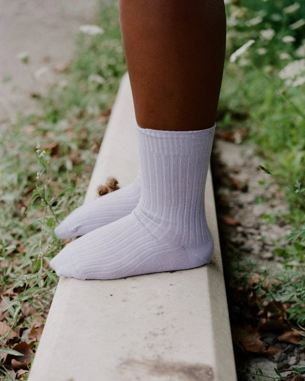 Rib Ankle Socks