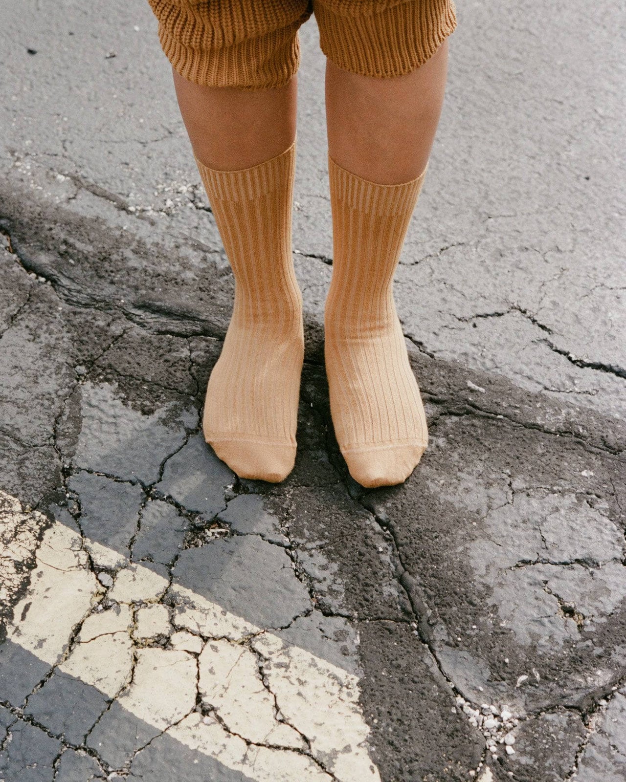 Rib Ankle Socks