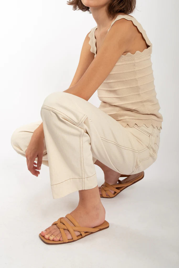 Seamed Jean